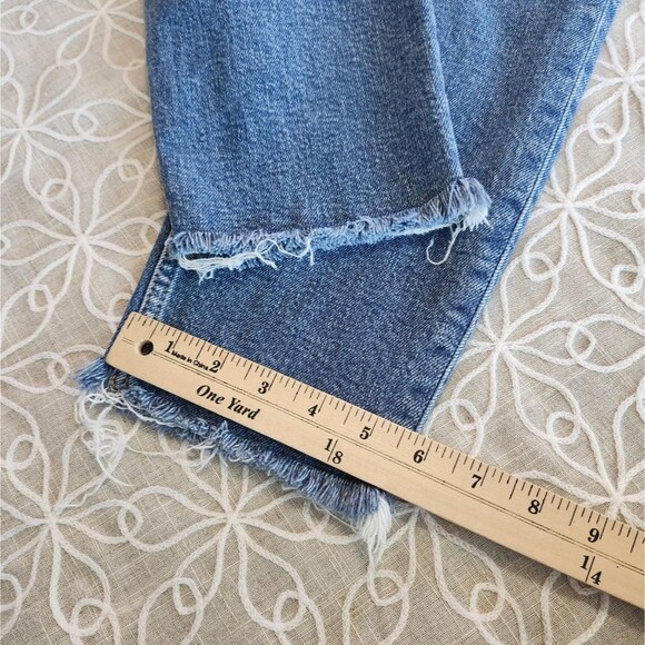 RE/DONE 90"s High Rise Ankle Crop Jeans Size 30 - Picture 16 of 16